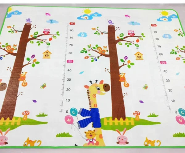 Double-Sided Waterproof Foam Playmat for Infants & Toddlers