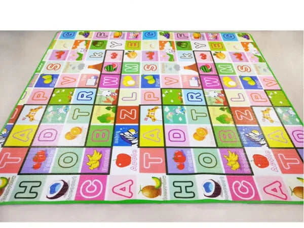Double-Sided Waterproof Foam Playmat for Infants & Toddlers