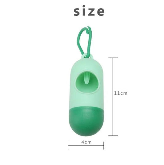 WonderJoy Diaper Disposal – Portable Dispenser with 2 Refills (25 Bags Each)