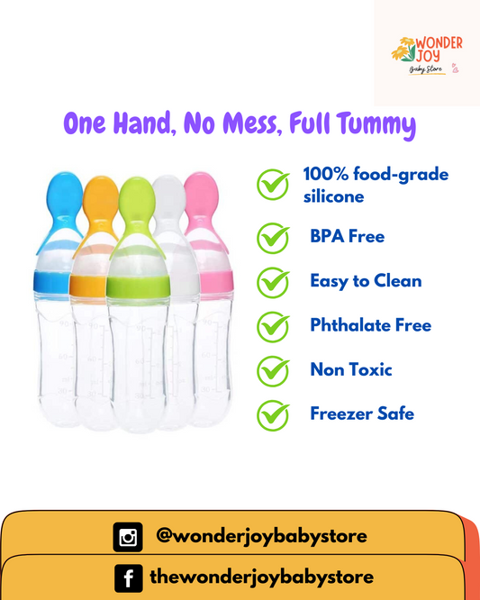 BPA FREE Silicone Spoon Feeder